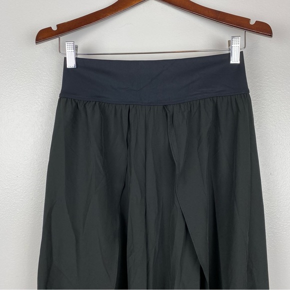 Halara Black Breezeful High Waisted Palazzo Flowy Split Wide Leg Pants M NWT - Picture 5 of 9